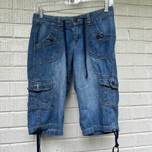 Vintage Y2K Union Bay Denim Cargo Shorts